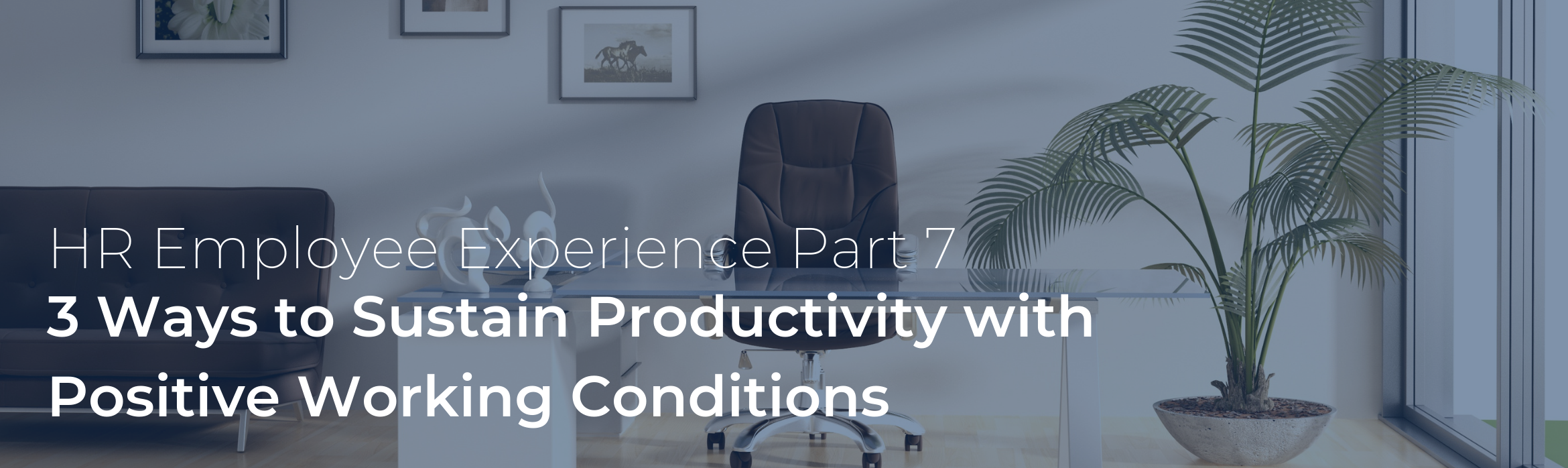 3 Ways To Sustain Productivity With Positive Working Conditions 3 Ways To Sustain Productivity With Positive Working Conditions